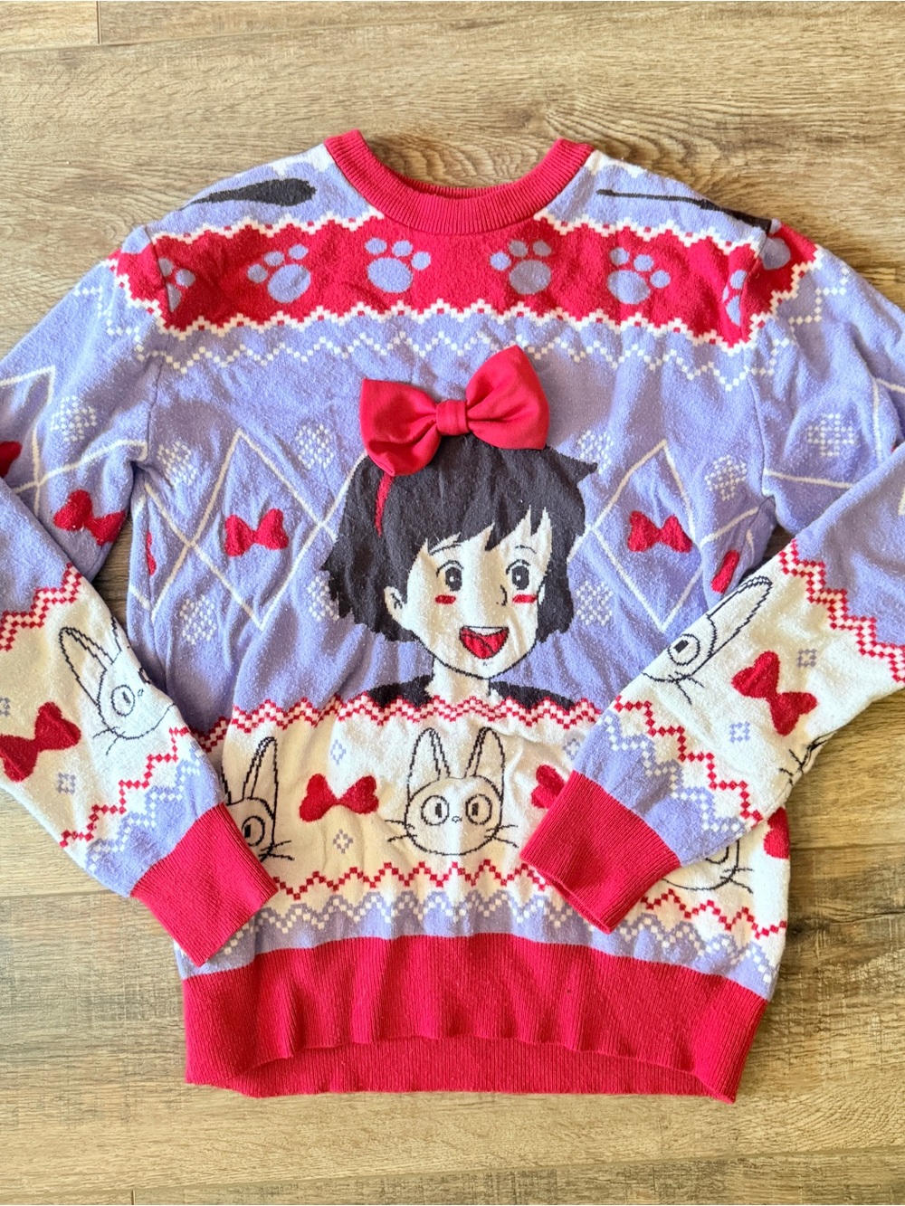 Studio Ghibli Kiki’s Delivery Service Christmas Sweater BoxLunch Box Lunch Small